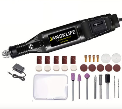 9V Mini Drill Electric Carving Pen Variable Speed Rotary Tools Kit Engraver UK