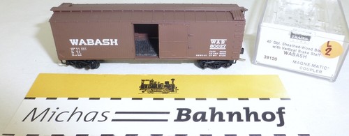 MICRO TRAINS 39120 WABASH 80027 40' Sheathed Wood Boxcar  N 1:160 OVP #02L å | Zustand: Gebraucht