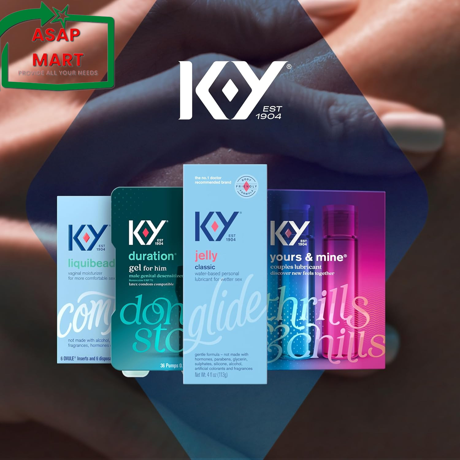 K-Y Jelly Classic Water-Based Personal Lubricant, Water Based Lube Helps Relieve