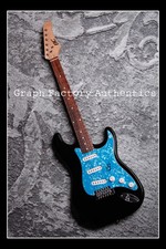 GFA Signed, Sealed, Delivered * STEVIE WONDER * Signed Electric Guitar PROOF COA