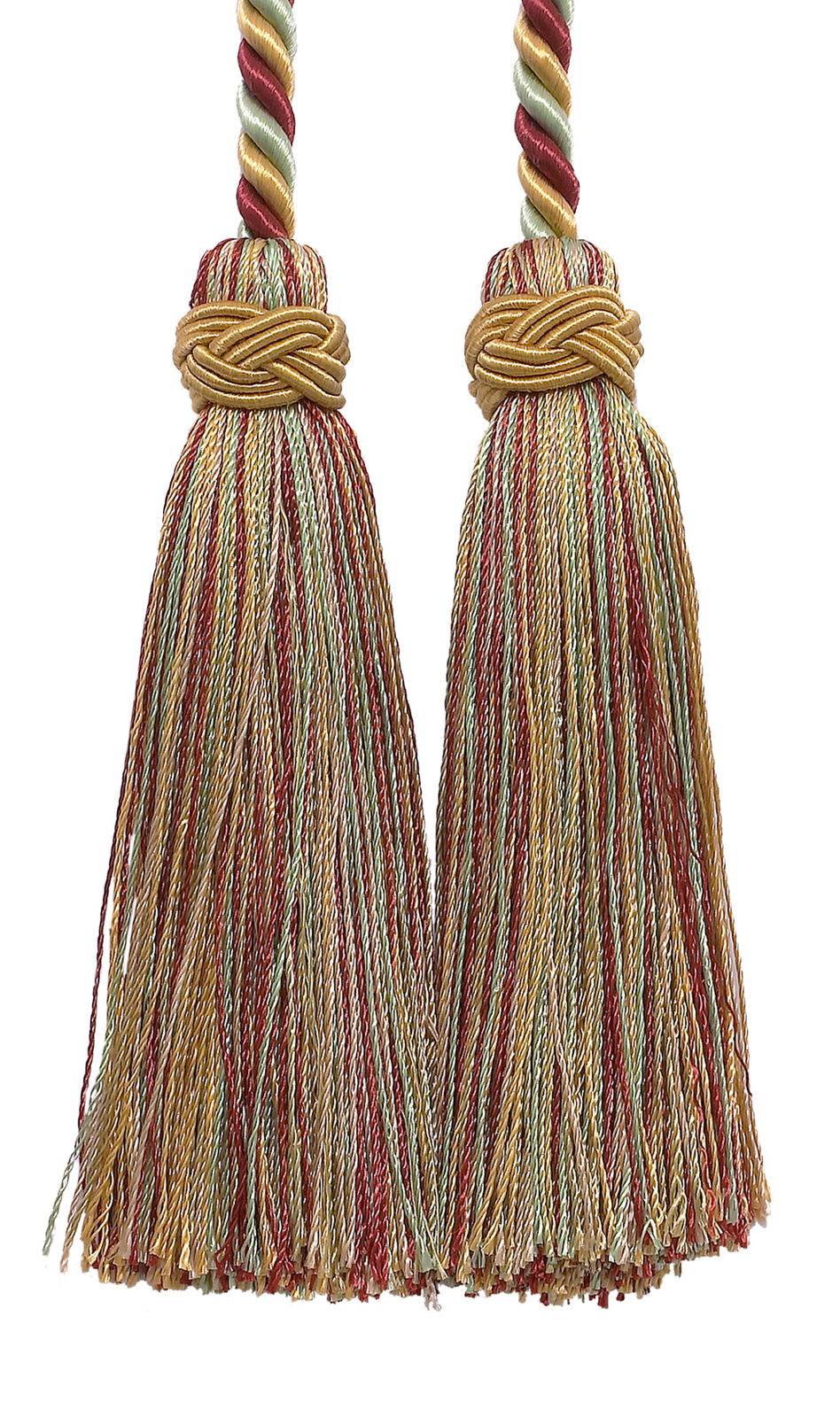 Curtain Tieback, Style# ICT, Color# 3752 - Holiday Red [Sold Individually]