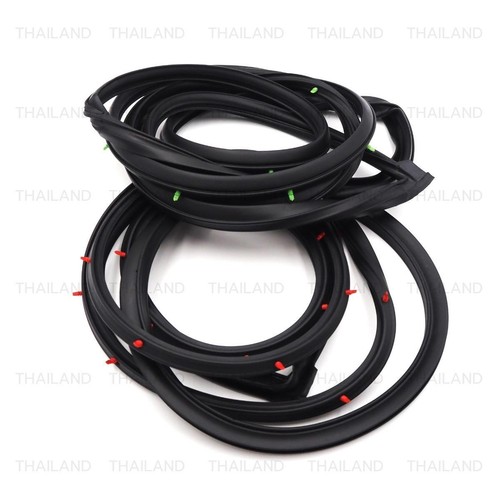 For Suzuki 2 Dr Vitara 1989 '99 Front L+R Weatherstrip Door Rubber Seal - Picture 5 of 10