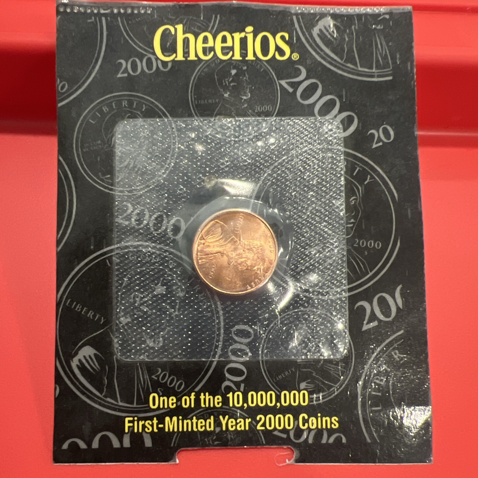 2000 Cheerios Cereal Lincoln Penny Sealed Coin First Minted Run eBay
