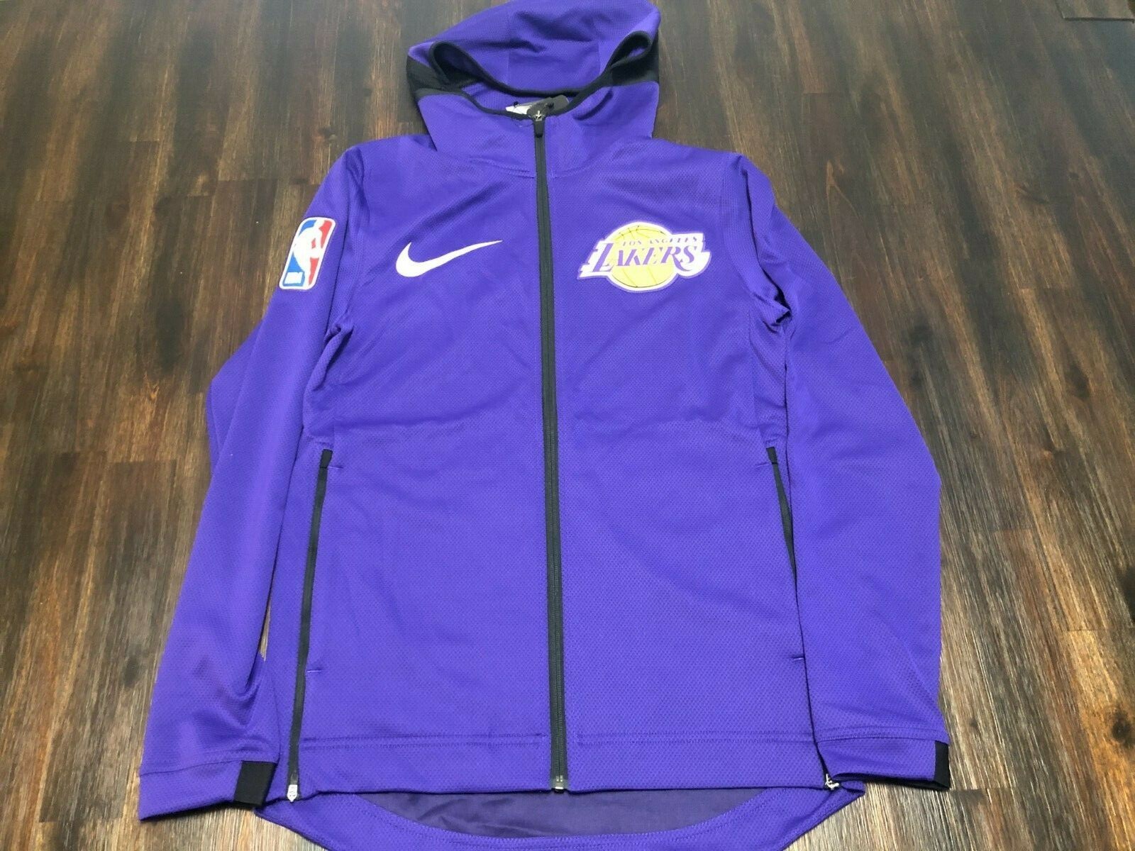 lakers showtime therma flex hoodie