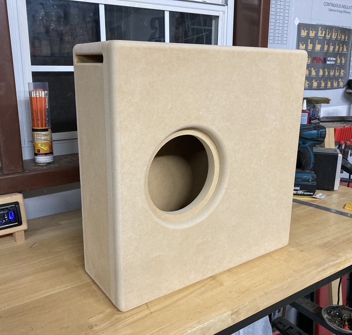 Custom Flush Mount Summo64S Compact Subwoofer Enclosure / Speaker