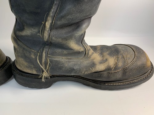 Pro Warrington 3009 Leather Firefighter Boots Lined Men's Size 7 - Picture 8 of 16