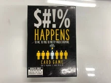 SH!T HAPPENS Adult Humor Card Game $#1% SH*T 18+ Brand New! Super Funny