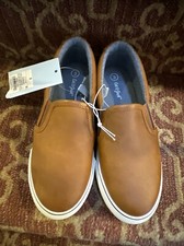 Boys Enzo Slip On Sneaker Target Size 3 Cognac Color NWT
