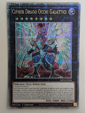 Yu-gi-oh! Cipher Drago Occhi Galattici Quarter Century Rara Segreta
