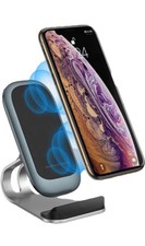 Fast wireless charger stand for iphone, samsung and qi androids