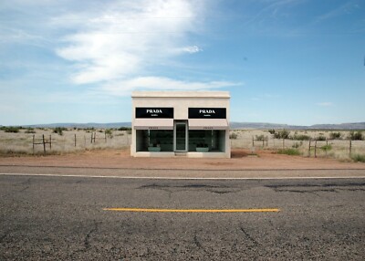 Prada Marfa Photo of Prada Exhibition in Marfa Texas Famous Prada Wall Art Photo