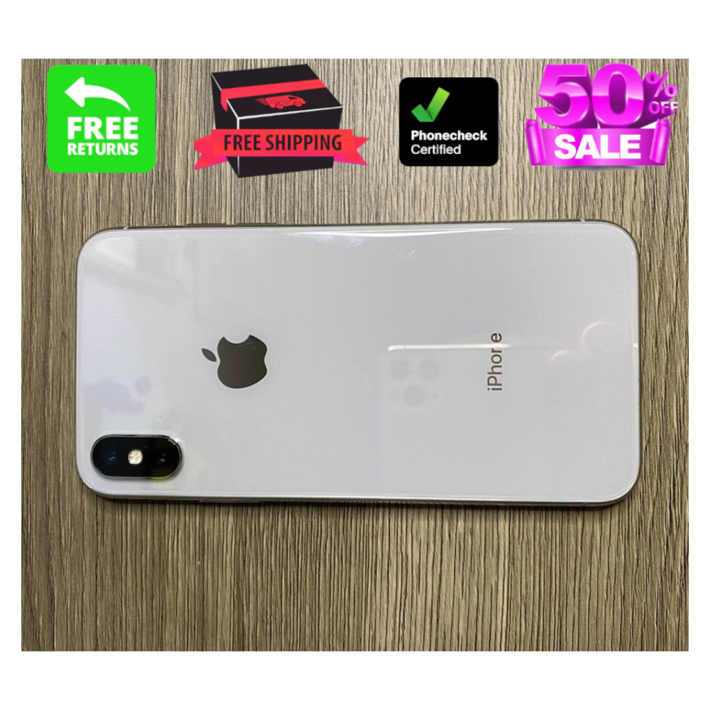 Apple iPhone X 64GB 256GB Unlocked Verizon CDMA/GSM Clean IMEI - Good Condition