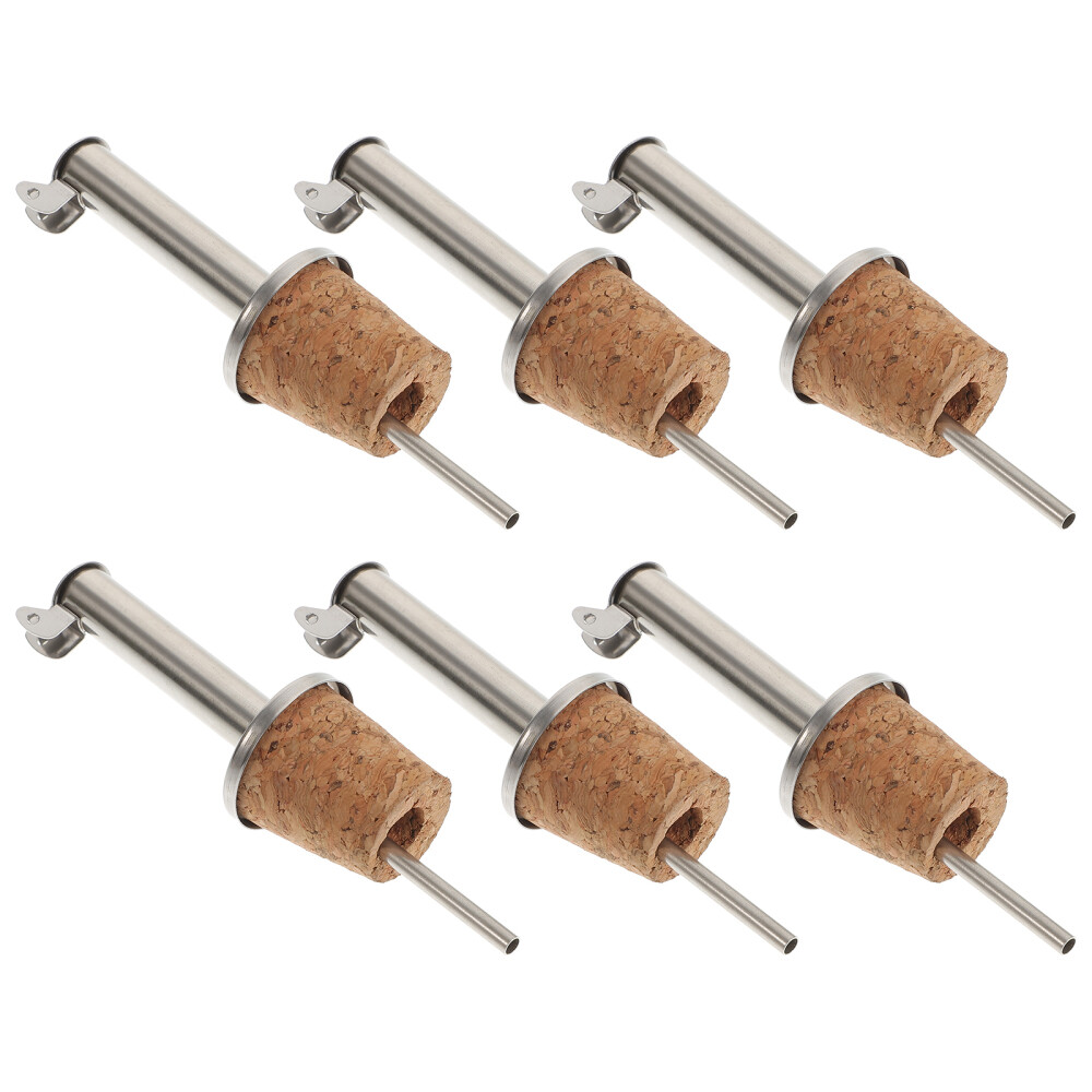 10 Pcs Practical Wine Spouts Oil Bottle Cork KTV Pourer Smooth