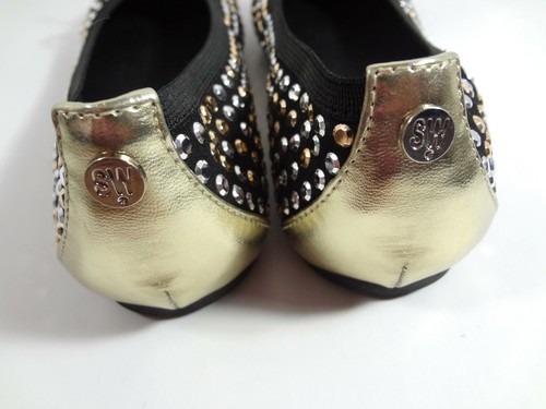 Stuart Weitzman Ballet Flat Shoes  Fannie Tara Embellished Children Size 3  Shoe - Picture 7 of 12