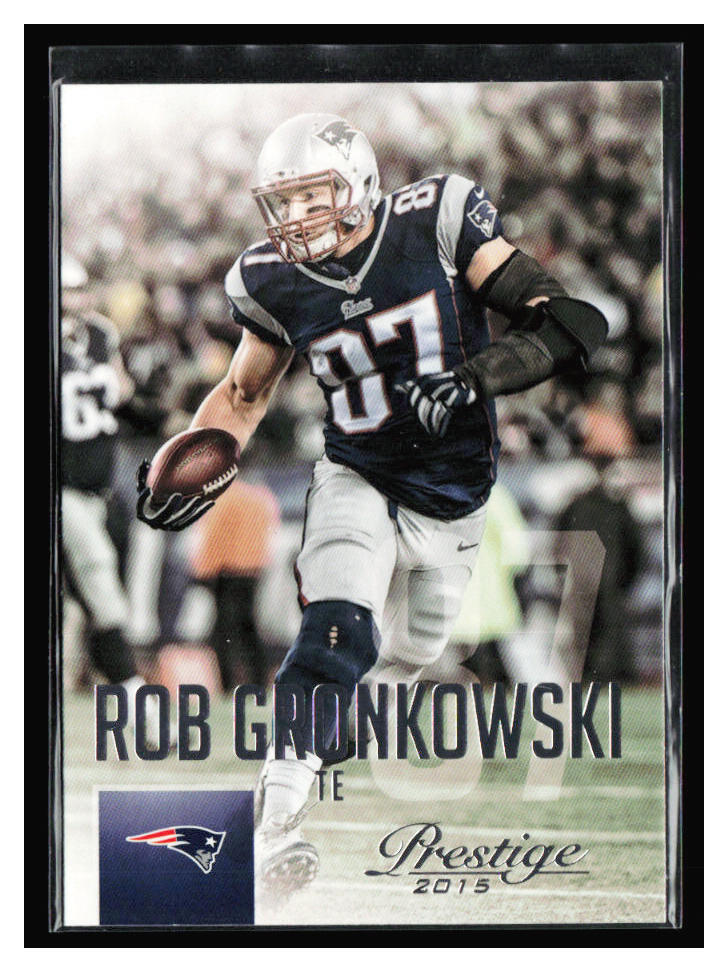 2015 Panini Prestige #3 Rob Gronkowski
