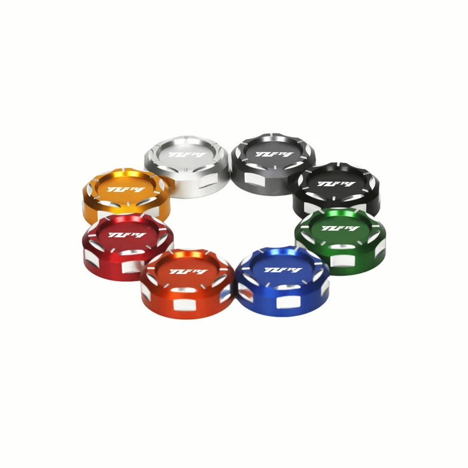 Крышка резервуара масла и жидкости переднего тормоза CNC 3D для YAMAHA YZF R1 R1S R1M 1999-2022 - Изображение 2 из 4