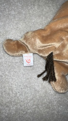 Ty Beanie Babies Derby 1995 Error Reino Unido y Estrella Roja - Imagen 3 de 4