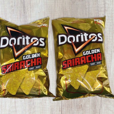 2 Pack New Doritos Golden Sriracha Tangy And Sweet 9oz