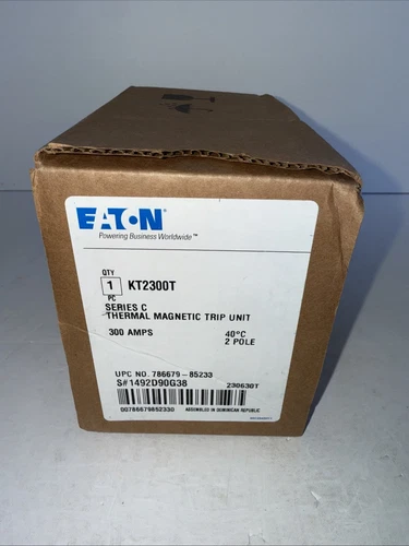 Eaton  KT2300T  Trip Unit 2P 300A 600V 50/60Hz
