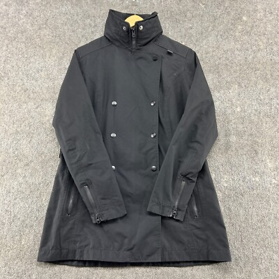 Helly Hansen Jacket Womens M Black Hooded Parka Coat Ski Snowboard Snow Welsey