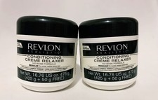 Revlon Realistic Professional Conditioning Creme Relaxer Regular 16.76 Oz Lot