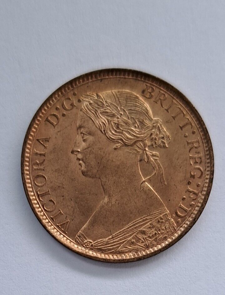1873 Victoria Farthing Low 3 High Grade eBay
