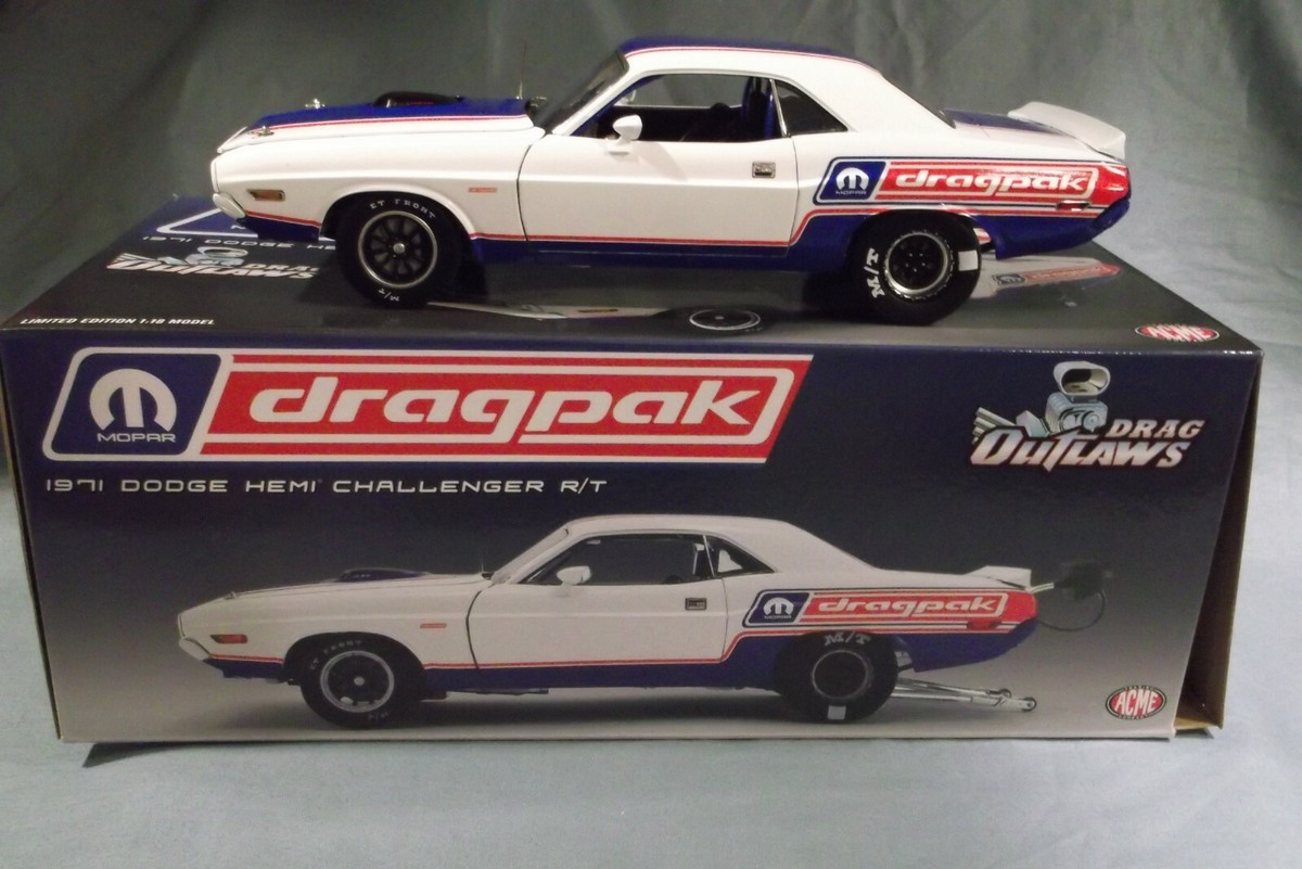 1978 DODGE CHALLENGER R/T MOPAR DRAGPAK DRAG RACING 1:18 A1806017