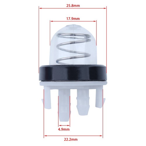 5 bombillas de imprimación para Stihl TS410 TS420 TS700 TS800 BR500 BR600 #4238 350 6201 - Imagen 4 de 6