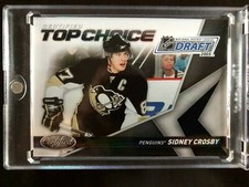 2010/11 CERTIFIED TOP CHOICE SIDNEY CROSBY 1/1 NATIONAL HOCKEY LEAGUE 2005