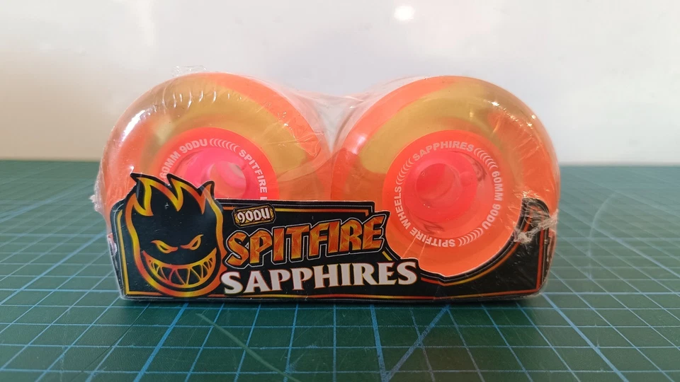 Spitfire Skateboard Rollen 60mm 90A Sapphire Conical Full Neon Pink - Bild 4 von 4