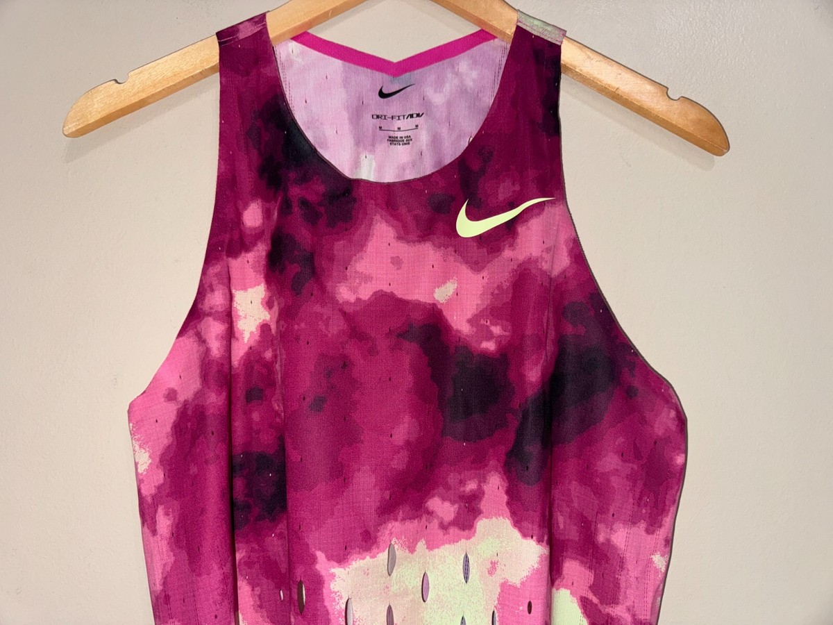 2024 Nike Pro Elite Team Distance Singlet Made In USA Size Medium