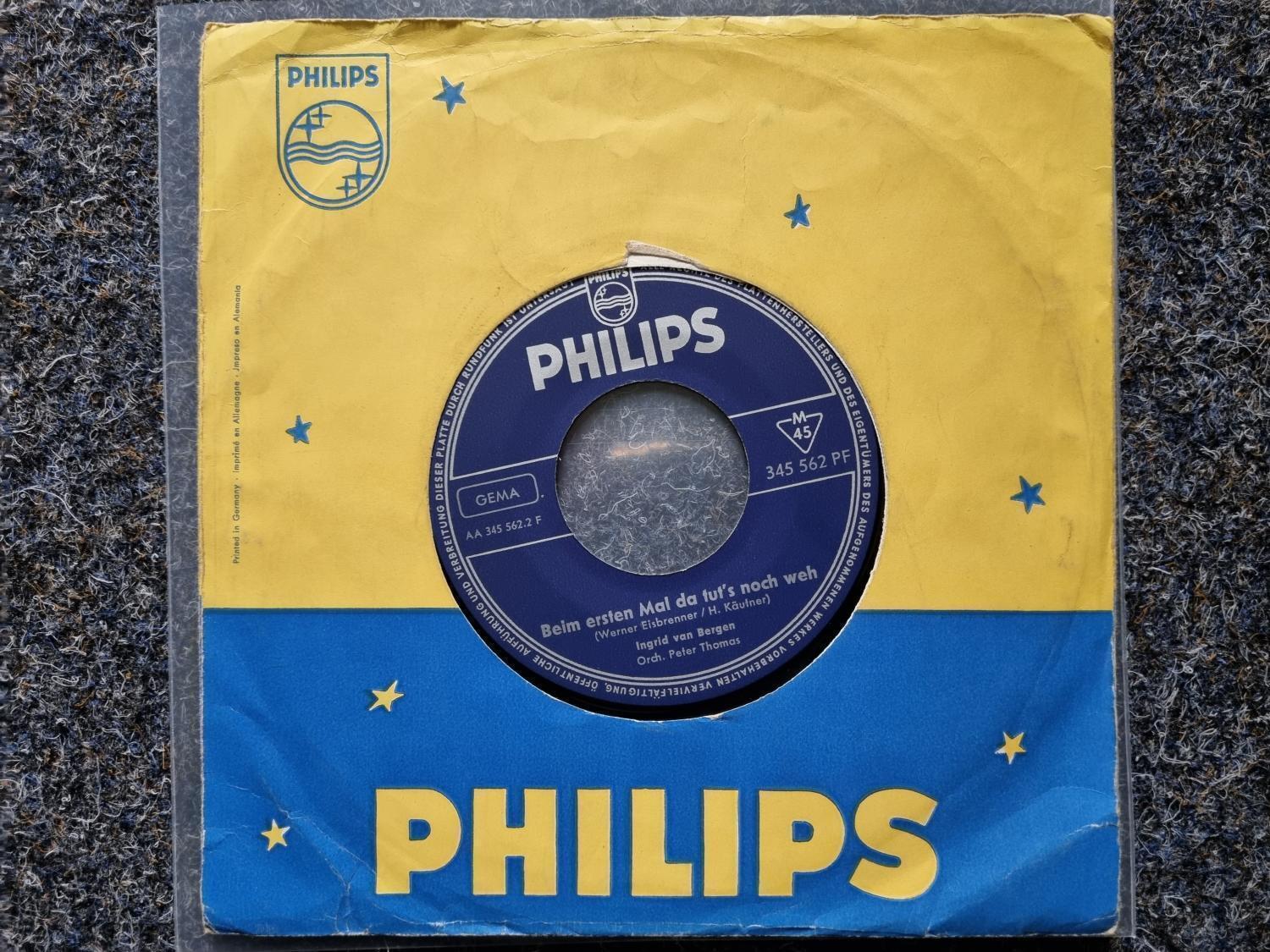 7"" Single Vinyl Ingrid van Bergen - Knips doch mal die Lampe an