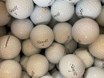 SNELL MTB-X MTB BLACK GOLF BALLS PEARL A LAKE BALLS FREE P&P 24 48