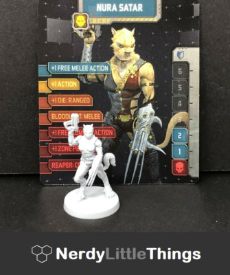 Zombicide Invader - Kickstarter Exclusive Survivor - NURA SATAR
