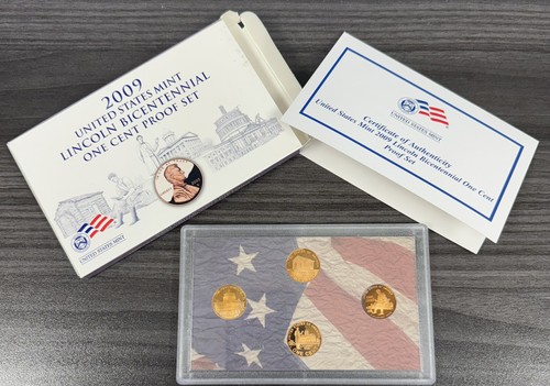 2009-S Proof Set Rivestito 6 Quarti Washington, Senza Scatola O - Foto 6