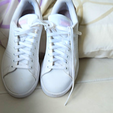 adidas Damen Sneaker Low Top Weiß/Rosa Cloud...