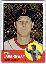 2012 Topps Heritage #168 Ryan Lavarnway Boston Red Sox Baseball