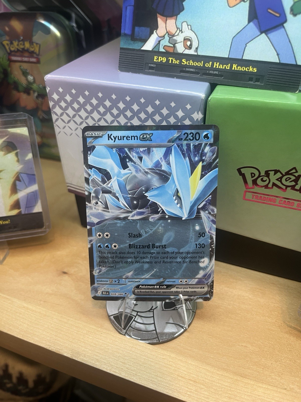 Pokemon TCG Kyurem EX Black Bolt Double Rare Card 28/86