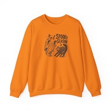 Spooky Season Ghost  Black Cat sweatshirt  Sweatshirt