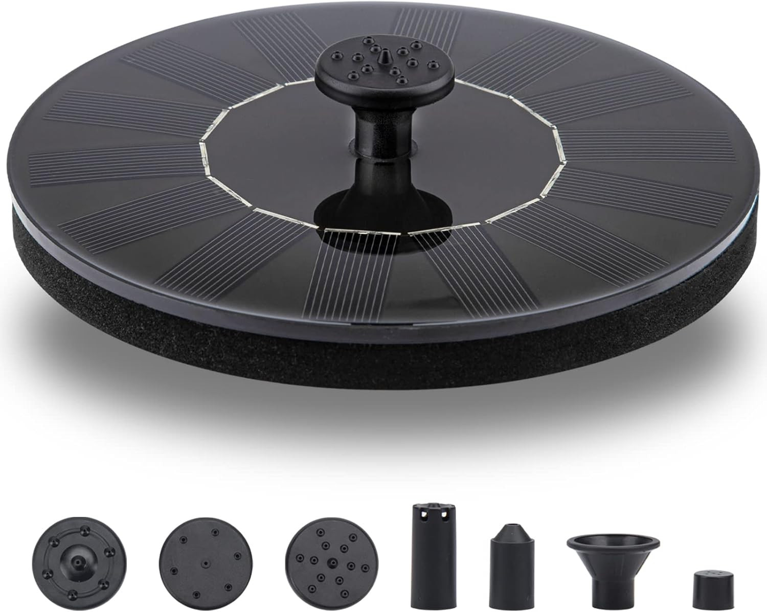 Bomba de fuente solar de 1.5W sumergible y mejorada Kit de paneles para bebedero