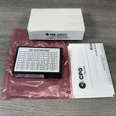 CPG POTTER UNIVERSAL TONE CARD MODEL UTC