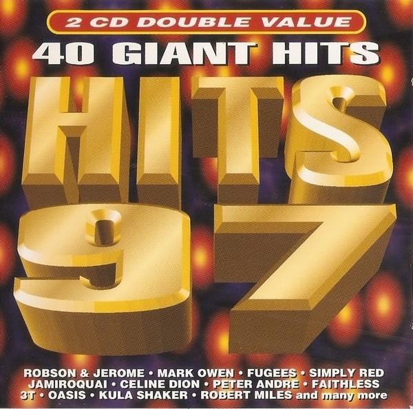 Various Artists Hits 97 double CD UK Global Television 1996 MOODCD49