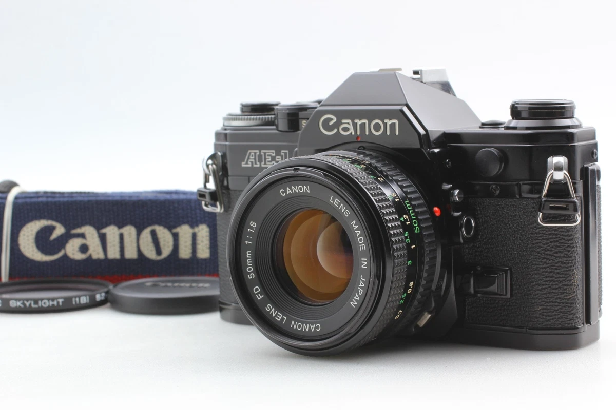 Near MINT+++] Canon AE-1 35mm Film Camera SLR New FD 50mm f1.8