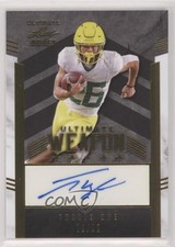 2022 Leaf Ultimate Draft Weapon Gold /99 Travis Dye #UW-TD1 Auto 0u66