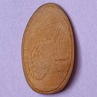 VALENTINE'S DAY 2008 Big Heart Hearts Background Elongated Copper Penny — photo 2