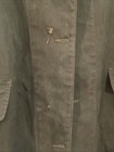 WWII British Army Canvas Trenchcoat Overcoat Jacket With Arrow Marked 1943 Small — photo 4