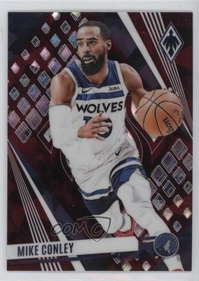 2023-24 Panini Phoenix Maroon Ice Phoenix 256/275 Mike Conley #48 12ps