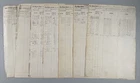 22 Pages Civil War Union Clothing Ledger Pennsylvania 184th+102nd Reg.1861-4