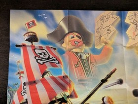 Retired (2004) LEGO Product PIRATES Sets Poster - RARE