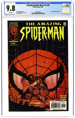 Amazing Spider-Man #29D Weeks Variant CGC 9.8 2001 0322702011